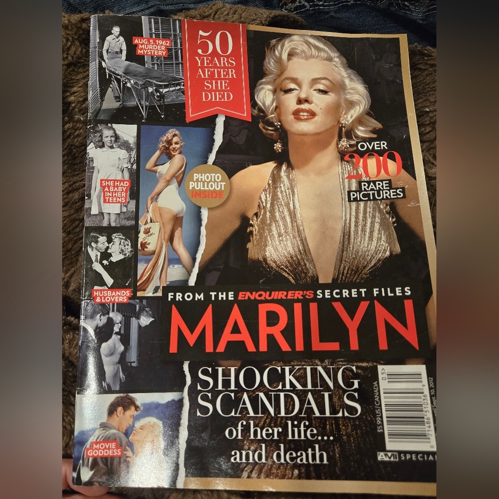 Marilyn Monroe Magazines - 4 Total